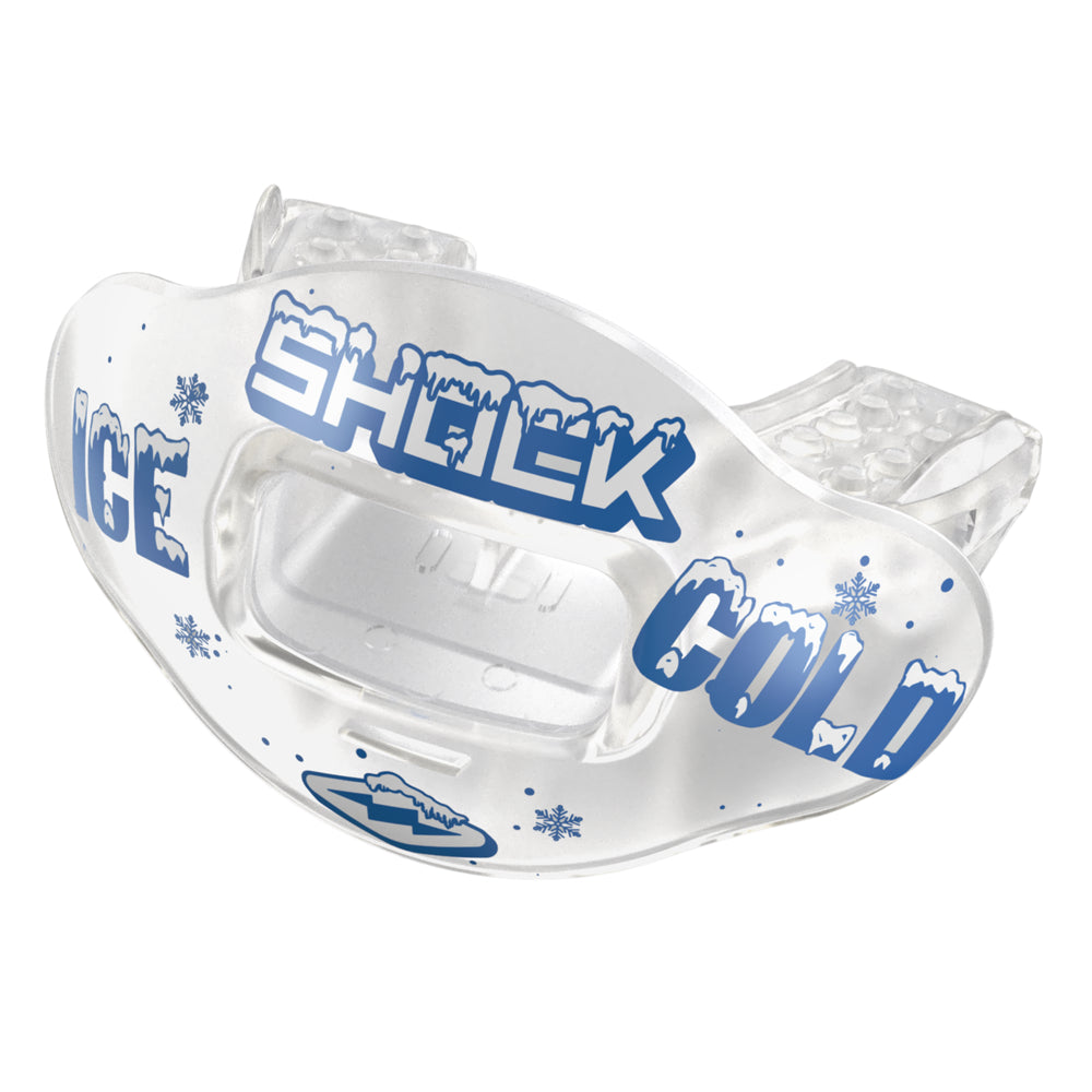 Shock Doctor Ice Cold Max AirFlow Football Mouthguard - Front Angle View