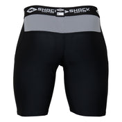 Shock Doctor Black Compression Shorts - Back View