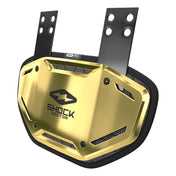 Shock Doctor Showtime Gold Chrome Back Plate - Front View