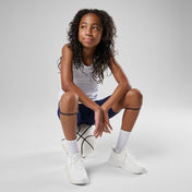 Shock Doctor Silicone Patella Band Pair - Black - Shown on Model Sitting on Basketball