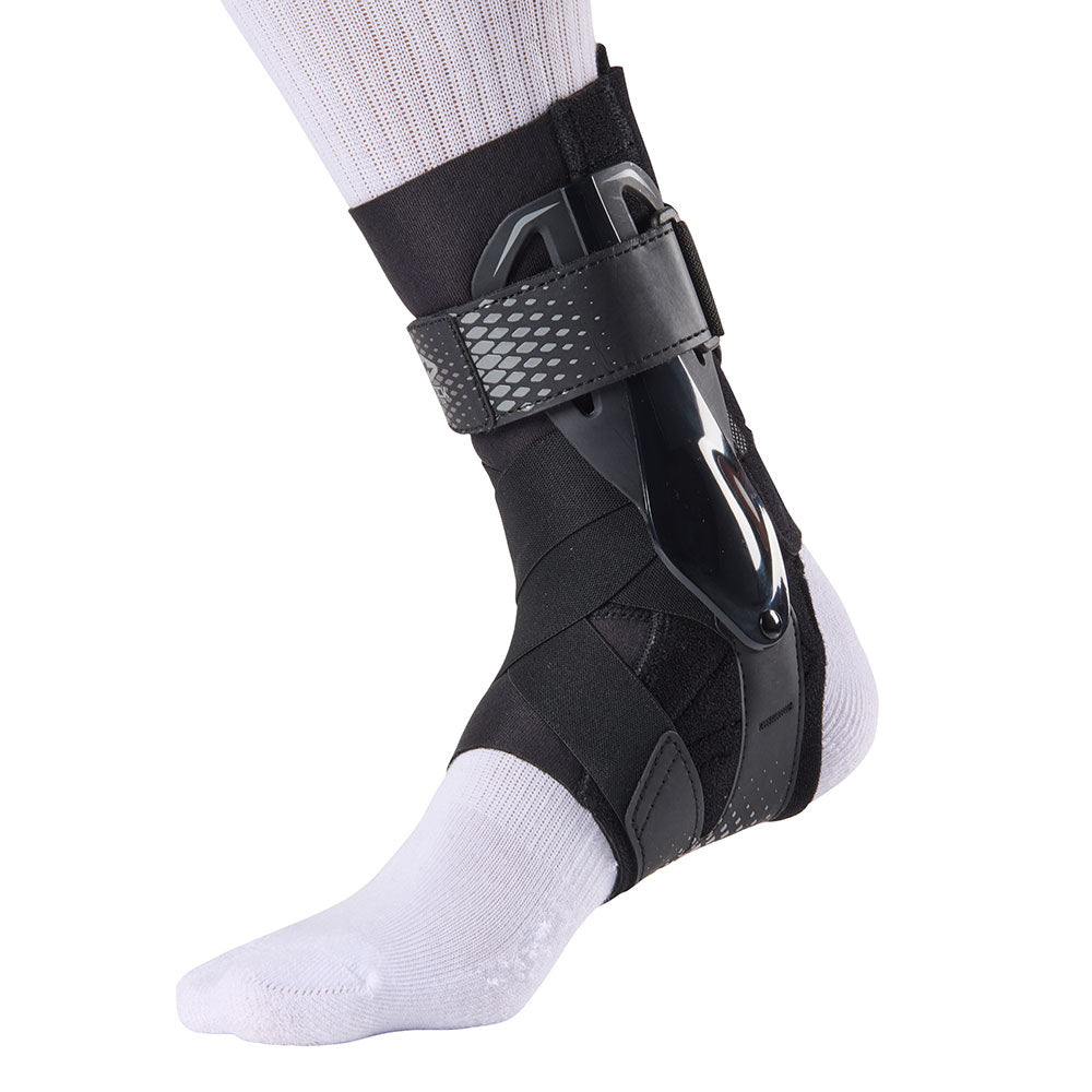 Shock Doctor L3 Ankle Brace - Black - Inside of ankle view