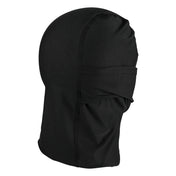 Shock Doctor Solid Black Ski Mask - Side View