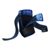 Shock Doctor Ice Recovery Compression Ankle Wrap - Detail View of Strap Design on Wrap
