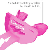 Shock Doctor Thunder Bolt Lip Guard - No-boil, instant-fit protection for mouth and lips