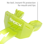 Shock Doctor Thunder Bolt Lip Guard - No-boil, instant-fit protection for mouth and lips