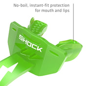 Shock Doctor Thunder Bolt Lip Guard - No-boil, instant-fit protection for mouth and lips