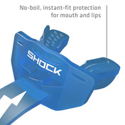 Shock Doctor Thunder Bolt Lip Guard - No-boil, instant-fit protection for mouth and lips
