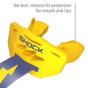 Shock Doctor Thunder Bolt Lip Guard - No-boil, instant-fit protection for mouth and lips