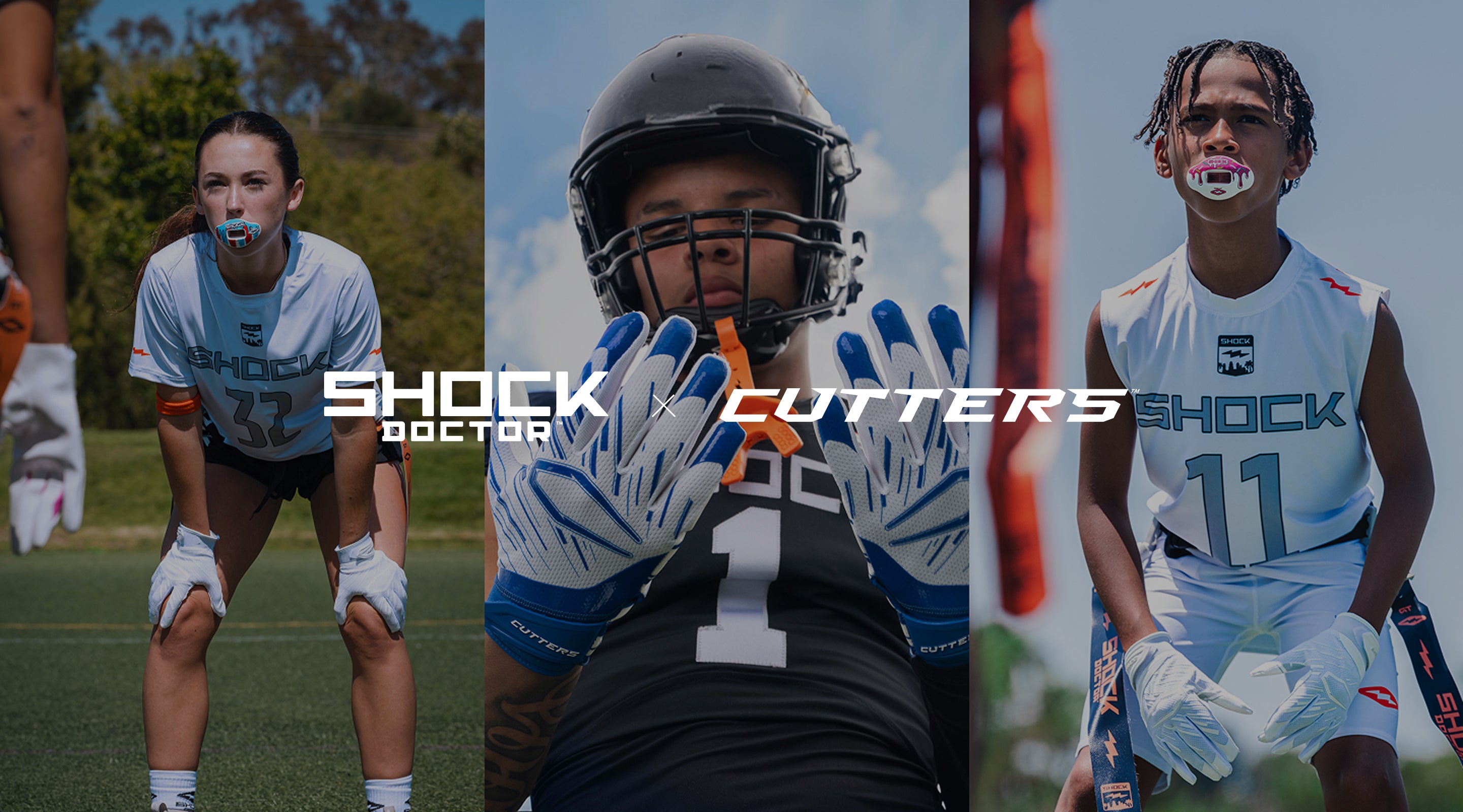 Shock Doctor X Cutters Partnership