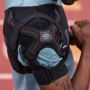 Detail Shot of Athlete Wearing Shock Doctor Ultra Shoulder Support with Stability Control