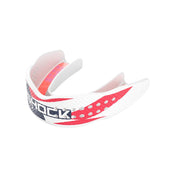 Shock Doctor Trash Talker Stars & Stripes Mouthguard - Front Side Angle
