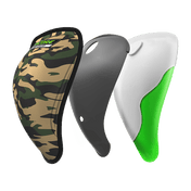 AirCore™ Protective Hard Athletic Cup - Amoeba Camo - Exploded Tech View of Cup Design
