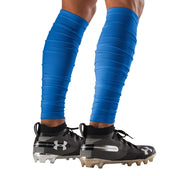 Shock Doctor Showtime Scrunch Leg Sleeves - Royal Blue - Back View