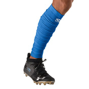 Shock Doctor Showtime Scrunch Leg Sleeves - Royal Blue - Single Leg - Front View