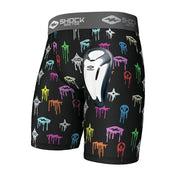 Adult Multi Lux Core Compression Short with Protective Bio-Flex Athletic Cup - Front View