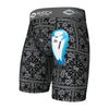 Teen Paisley Core Compression Short with Protective Bio-Flex Athletic Cup - Front View