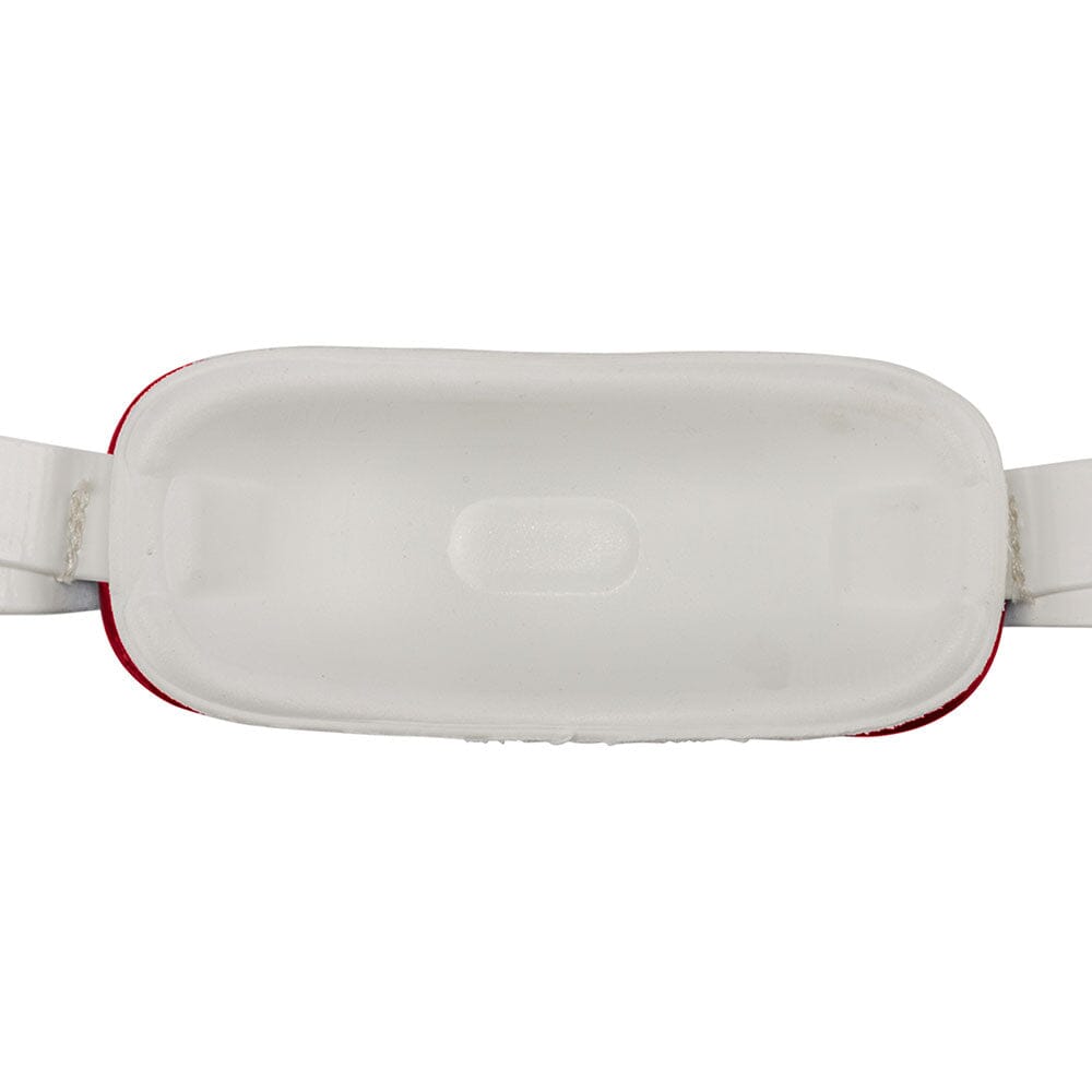 Shock Doctor Core Chin Strap - Red - Detail Back View of Contour Foam Liner