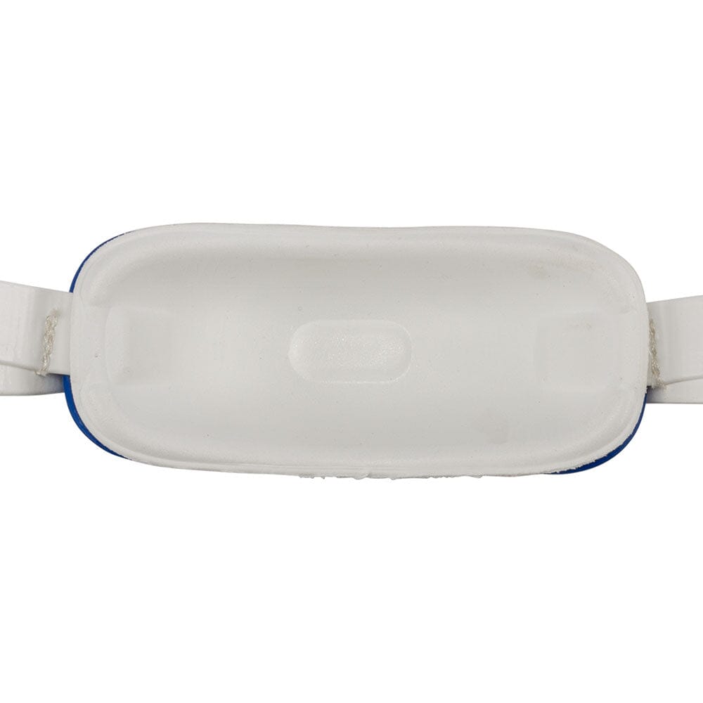 Shock Doctor Core Chin Strap - Royal Blue - Detail Back View of Contour Foam Liner