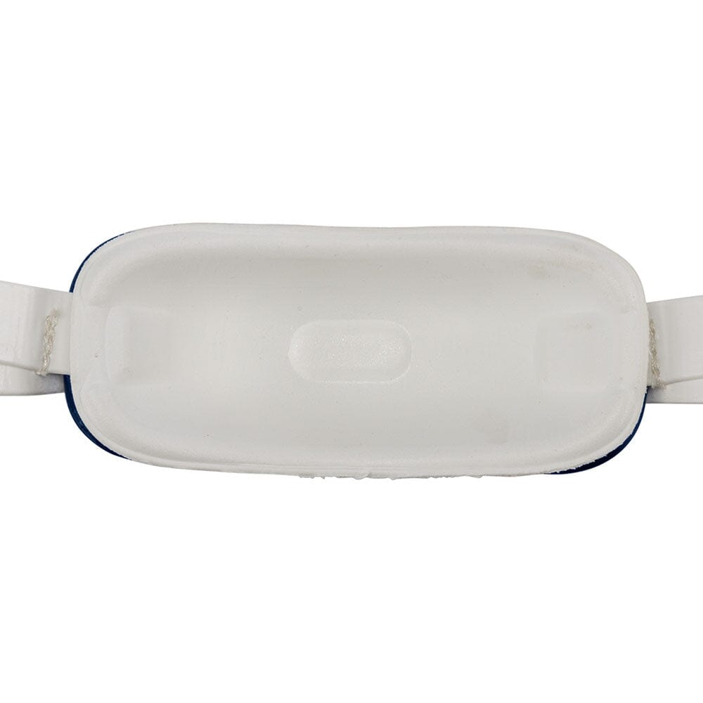 Shock Doctor Core Chin Strap - Navy Blue - Detail Back View of Contour Foam Liner