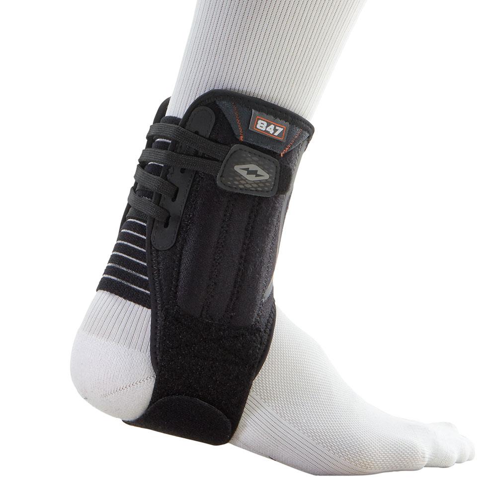 Shock Doctor Low Profile Ankle Stabilizer - On Body shot