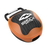 Shock Doctor Orange Mouthguard Case - Front View