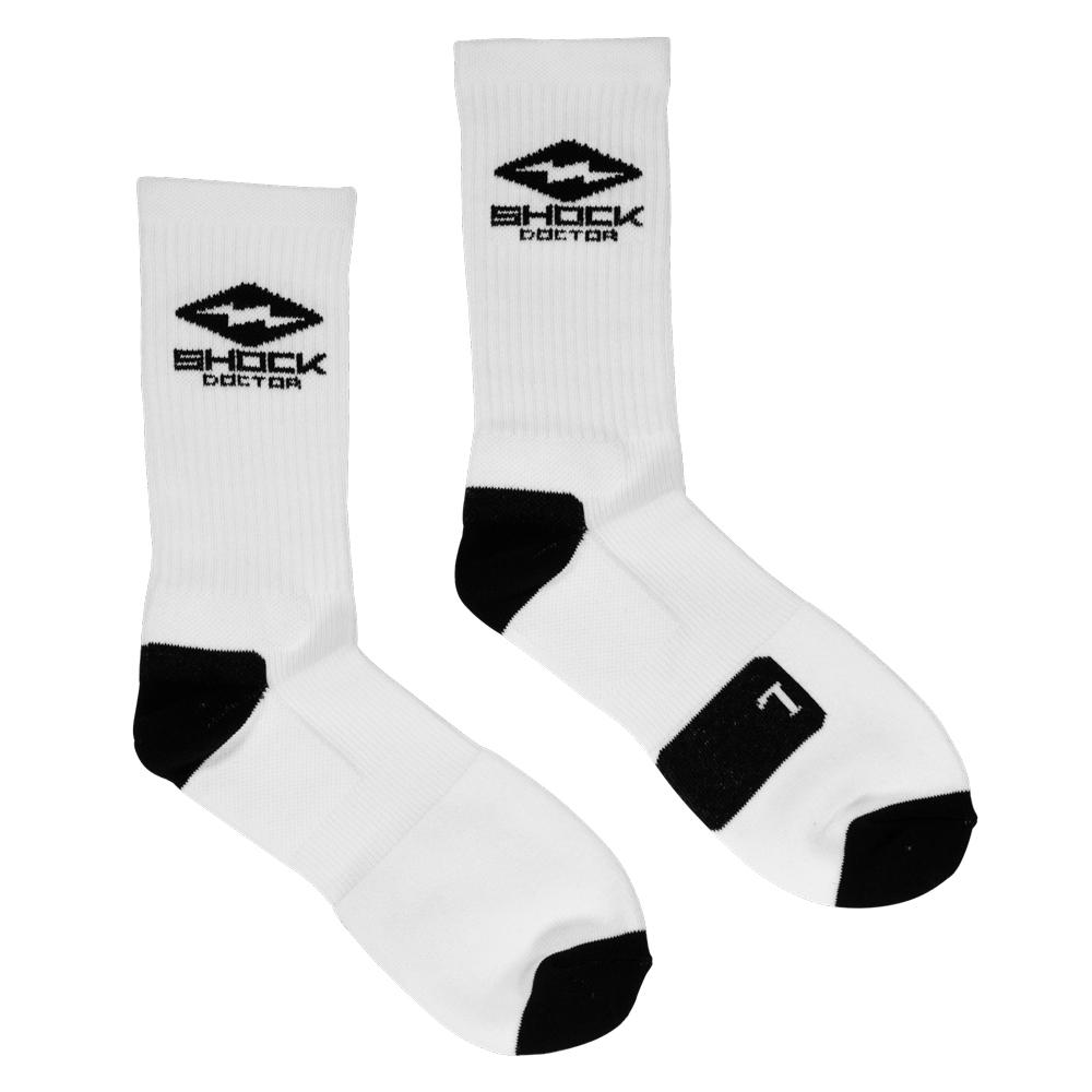 hock Doctor White Athletic Socks