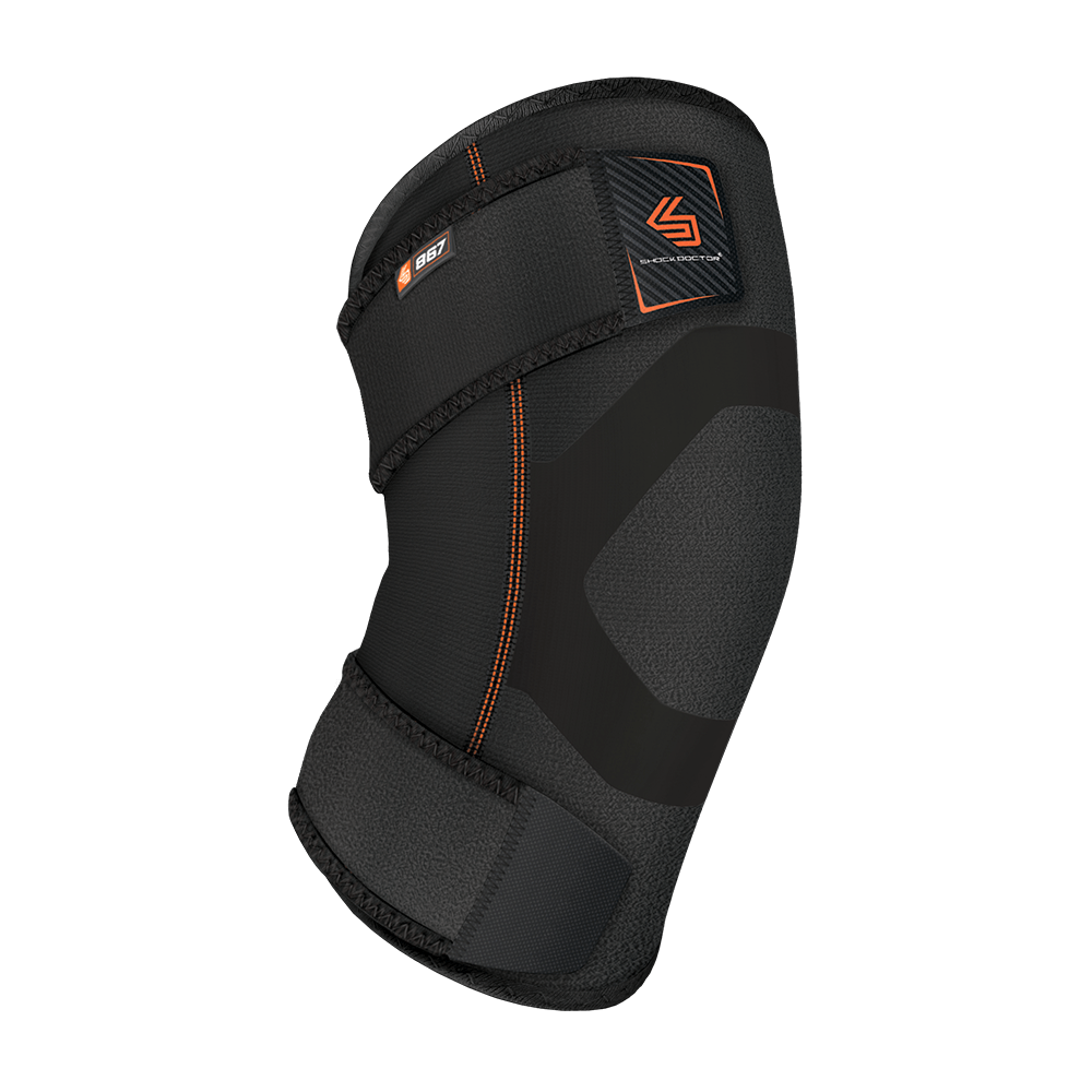 Shock Doctor Knee Compression Wrap - Front View