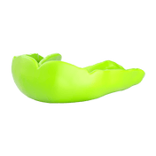 Shock Doctor MicroFit Mouthguard - Shock Green - Molded Front View