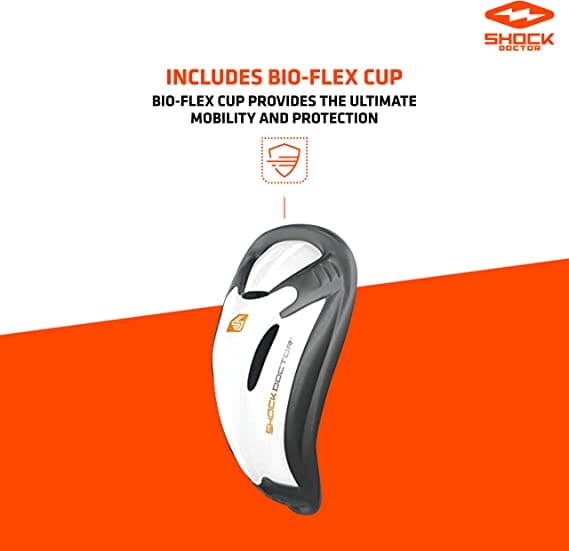 Shock Doctor Core Compression Short with Bio-Flex Cup - Thumbnail 4