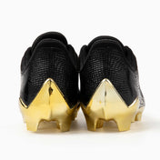 Phenom Elite Quantum Carbon Football Cleats - Black/Gold - Back View