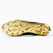 Phenom Elite Quantum Carbon Football Cleats - Black/Gold - SprintSense+ Carbon Fiber Traction Plate