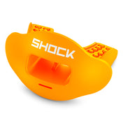 Shock Doctor Max AirFlow football mouthguard in Shock Orange