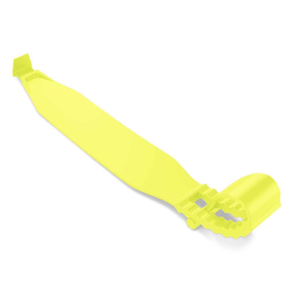 Shock Doctor Max AirFlow football mouthguard detachable helmet tether in Shock Yellow