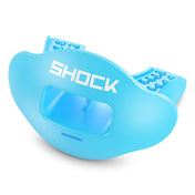 Shock Doctor Max AirFlow football mouthguard in Shock Blue