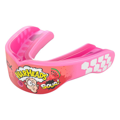 Shock Doctor Warheads Gel Max Power Flavor Fusion Mouthguard - Sour Watermelon - Front Angle View