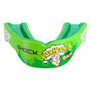 Shock Doctor Warheads Gel Max Power Flavor Fusion Mouthguard - Sour Green Apple - Front View