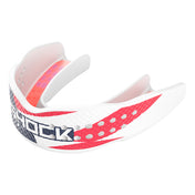 Shock Doctor Trash Talker Stars & Stripes Mouthguard - Front Side Angle