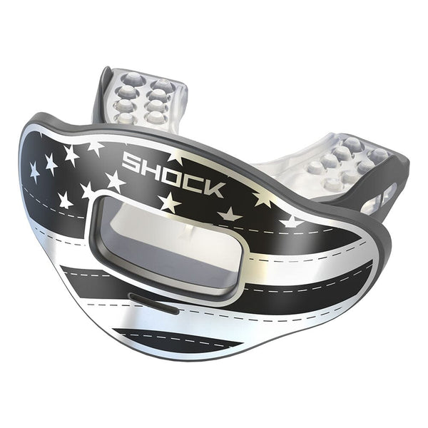 Chrome 3D Iridescent Chain Max AirFlow Mouthguard