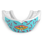 Shock Doctor Gel Max Power Print Mouthguard - Blue/Pink Sprinkle Drip - Front View