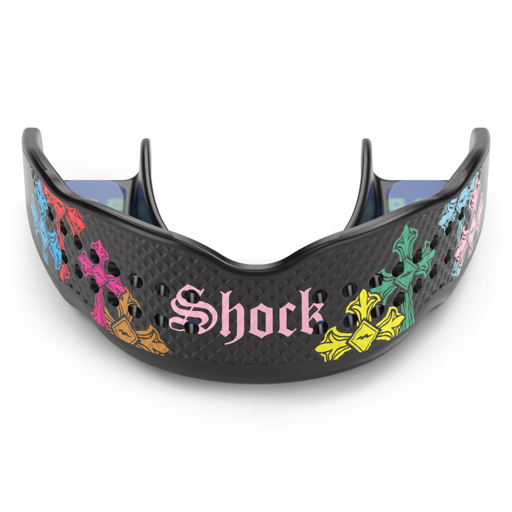 Shock Doctor Trash Talker Divine Drip Sprinkle Drip Mouthguard - Front View