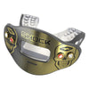 Shock Doctor 3D Skull Jewel Eyes Max AirFlow Football Mouthguard - Front Angle View