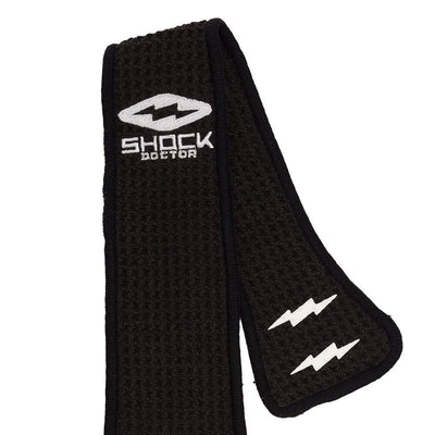 Shock Doctor Showtime Streamer Towel - Black - Detail View