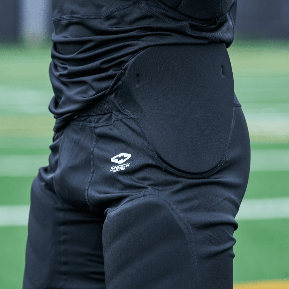 Showtime Football Integrated Black Pant Shock Doctor