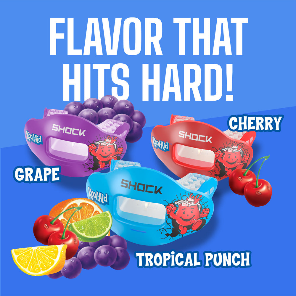 Kool-Aid Max AirFlow Football Mouthguard – Shock Doctor