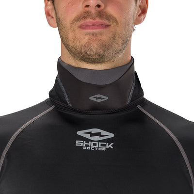 Shock Doctor Unisex Ultra 2.0 Hockey Neck Guard - On Model - Front View
