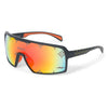 Shock Doctor Showtime Sunglasses - Black Frame & Orange Lenses - Three Quarter View
