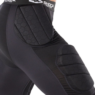 Shock Doctor Showtime 5-Pad Girdle - Black - Detail Side View