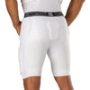 Shock Doctor Showtime 5-Pad Girdle - White - On Model - Back View