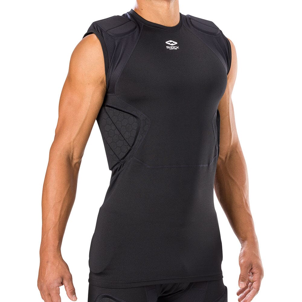 Under armour youth shop sleeveless compression shirt