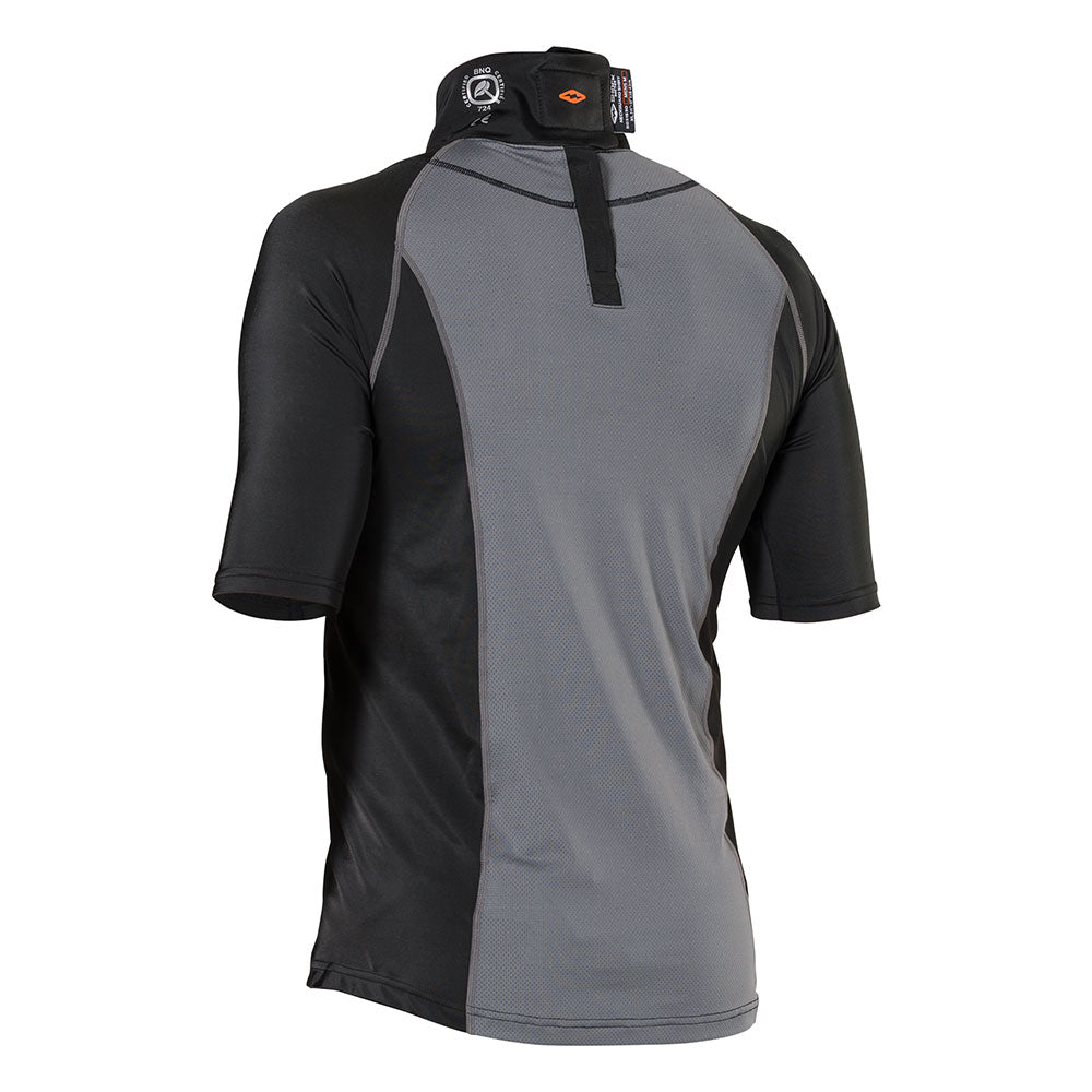 Shock Doctor Compression Hockey Short Sleeve Shirt With Neck Guard - Thumbnail 3